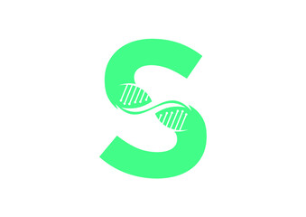 Letter S DNA Logo