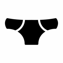 Underwear Icon Design Vector Logo Template Illustration Sign And Symbol