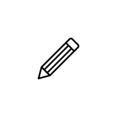 Pencil icon. pen sign and symbol. edit icon vector
