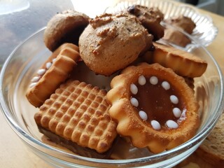 Cookies and muffins for breakfast