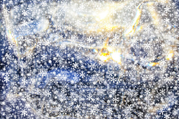 abstract snowfall background, winter seasonal design january snow snowflake