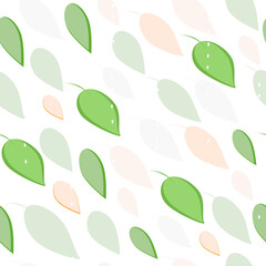 seamless pattern with leaves