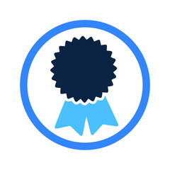 Seal stamp badge or certificate icon