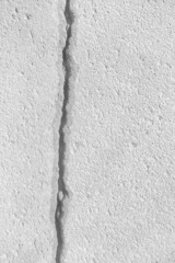crack on the ground white background / abstract white vintage background broken texture
