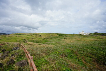 Obraz premium a wonderful landscape with fence