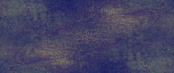grunge blue wall, old vintage concrete surface abstract background