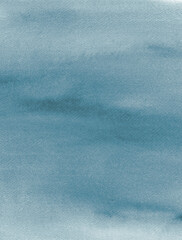 Minimal pastel blue colors watercolor texture painting abstract background. Handmade, organic, original with high resolution scanned file technique.