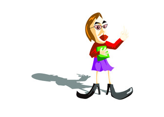 厳しい先生だけどどこか愛嬌があり生徒からとても慕われています。