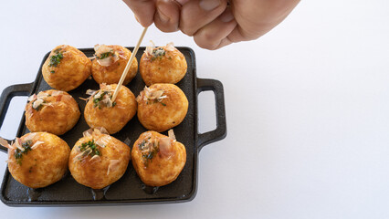 日本のタコ焼き”Japanese Octopus Dumplings”