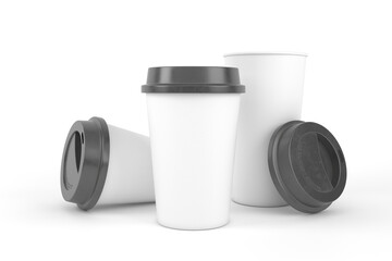 3 Sizes Coffee Cup 