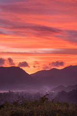 Orange Sunset, Lombok