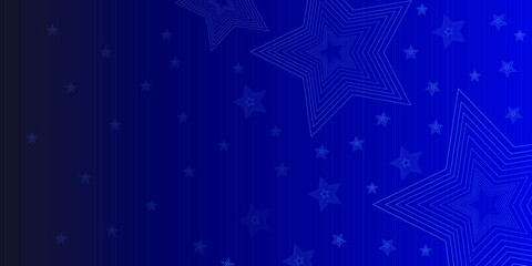 Beautiful blue color abstract star geometrical background You can use for ad, poster, Abstract background dark blue with modern corporate concept