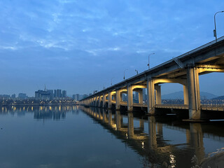 Obraz premium Ban-po Bridge in Seoul, Korea