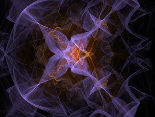 Imaginatory fractal abstract background Image