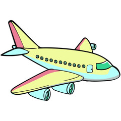 airplane icon, aeroplane vector, aircraft at the airport, flight and ariways for passenger and tourists
