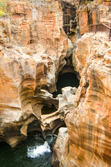 Travel to south africa, panorama of the Blyde River Canyon Nature Reserve, Moremela