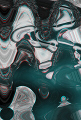 abstract dark background with grain, glitch art texture