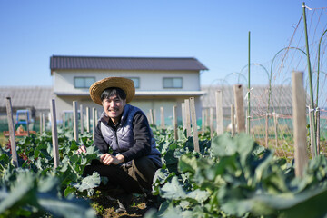 農家の男性
