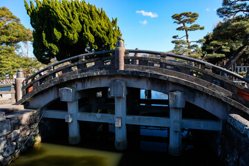 神奈川県鎌倉市 鶴岡八幡宮 太鼓橋