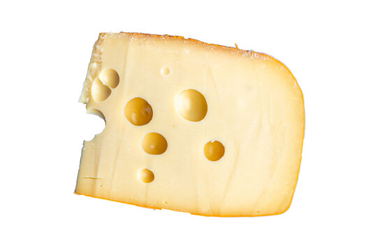 cheese holes hard aged maasdam, radamer, masdamer fresh dietary healthy meal food diet snack on the table copy space food background rustic top view