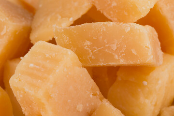Parmesan cheese close up - full screen