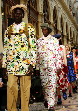 Kenzo collection show during Men's Fashion Week in Paris
