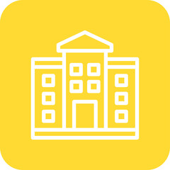 Hall Vector Icon Design Illustration