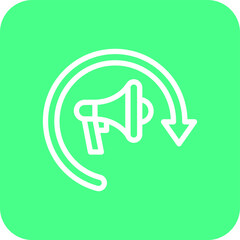 Remarketing Vector Icon Design Illustration