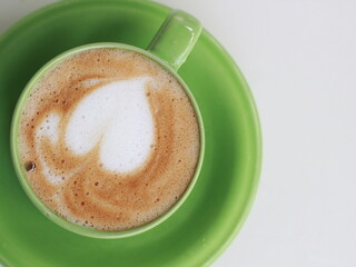 cup of cappuccino