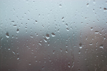 rain drops on window