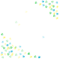 メッセージカード　グリーン