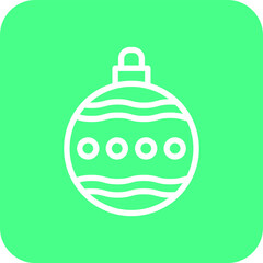 Bauble Vector Icon Design Illustration