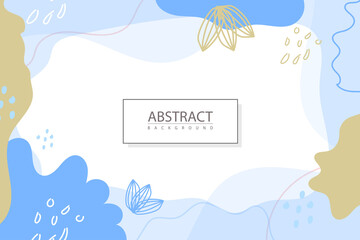 Hand drawn abstract background