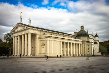 Fototapeta na wymiar cathedral of vilnius, lithuania, baltics, baltic countries, europe