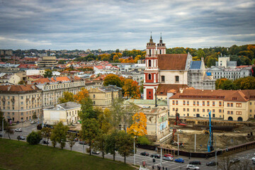 hot air balloon, lithuania, vilnius, baltic countries, baltics, europe, adventure, outdoors