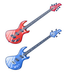 Lead and electric guitar. - 482170226