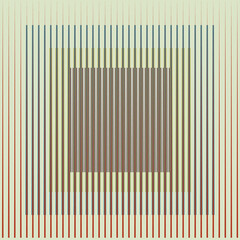 Art composition with lines .Modern art design .Neutral color stripes .Transition speed lines .Bauhaus style .Geometric shape. Wall art .