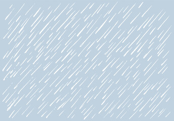 Cute rainy pattern. Pencil sketch