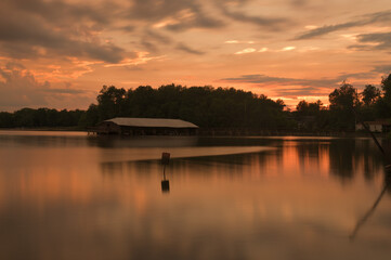 アメリカ田舎の郊外景色