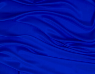 abstract blue royal fabric