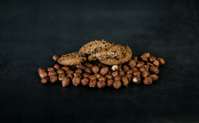 Cookies with hazelnuts