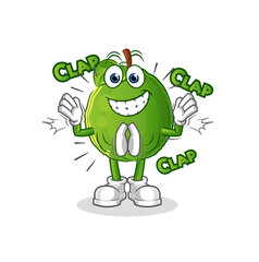 guava applause illustration. character vector