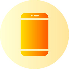 smartphone gradient icon