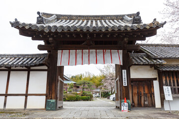 京都・勧修寺の建物