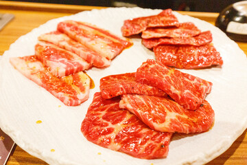 日本式の焼肉