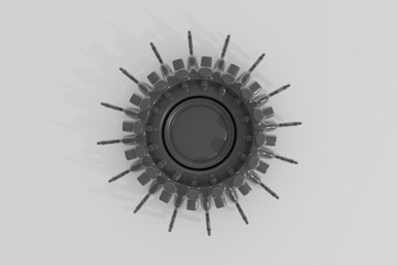 3d Abstract Design © Cubitron