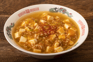 麻婆豆腐ラーメン