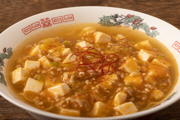 麻婆豆腐ラーメン