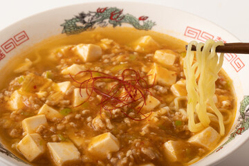 麻婆豆腐ラーメン