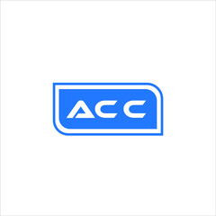 ACC letter logo abstract design. ACC unique design, ACC letter logo design on white background.
ACC creative initials letter logo concept.  